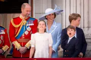 Prince Louis Steals Show at Trooping the Colour with Red Arrows Flypast