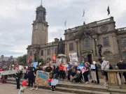 Protesters Gather Outside South Tyneside Council to Protect Nurseries