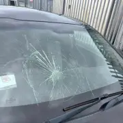 Rocks thrown at car on Welsh A465 smash windscreen at 70mph