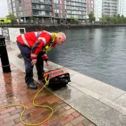 Salford firefighter's underwater drone to save lives as heatwave warning issued