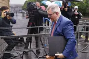Sir Jeffrey Donaldson denies abusing two alleged victims in court