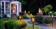 Solar Flickering Flame Lights from Amazon 'Light Up Until Dawn' at £16.99