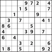 Solve Today's Medium Sudoku Puzzle 7,341