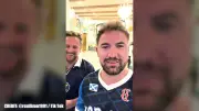 Tartan Army 'buckled' after taking driverless taxi around Miami