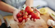 Tomatoes Stay Sweet and Juicy When Stored Stem Side Down on Counter