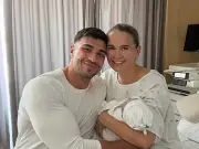 Tommy Fury Reveals Baby Son's Name 'Midas' During Eddie Hall Fight