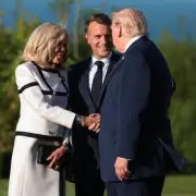 Trump Branded 'Creepy' for 'Disgusting' Move on Brigitte Macron
