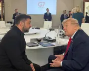Trump Says Zelenskyy Doing 'Pretty Well' in Ukraine War at Day 1,583