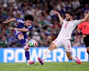 Ueda Double Helps Japan Eliminate Tunisia in 1,000th World Cup Match
