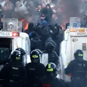 UK Streets in Flames: Second Night of Riots in Northern Ireland