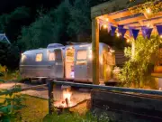 Unique Retro Airstream Airbnb Near Loch Tay in Scottish Highlands