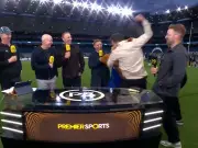URC Final Coverage Descends Into Chaos as Mascot Jumps Pundit