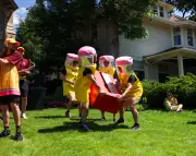 Weekend in Pictures: Mexican Wave, Giant Pencil Sharpener, and More