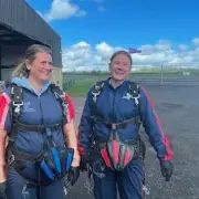West Lothian Nurse Skydives for Children's Hospice Charity