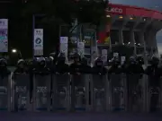 World Cup Chaos: Riot Police Clash with Protesters Outside Mexico City Stadium