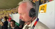 World Cup commentator Warren Barton left bleeding after bottle hit during Colombia vs Uzbekistan