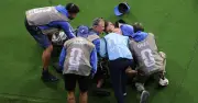World Cup Star Khusanov Gifts Signed Shirt to Cameraman After Collision