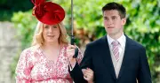 Zara Tindall and Peter Phillips' Half-Sister Stephanie Spotted at Royal Wedding