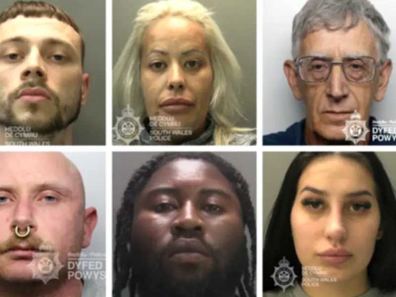 105 Criminals Jailed in Wales: June 2026 Roundup Includes Murderers and Rioters