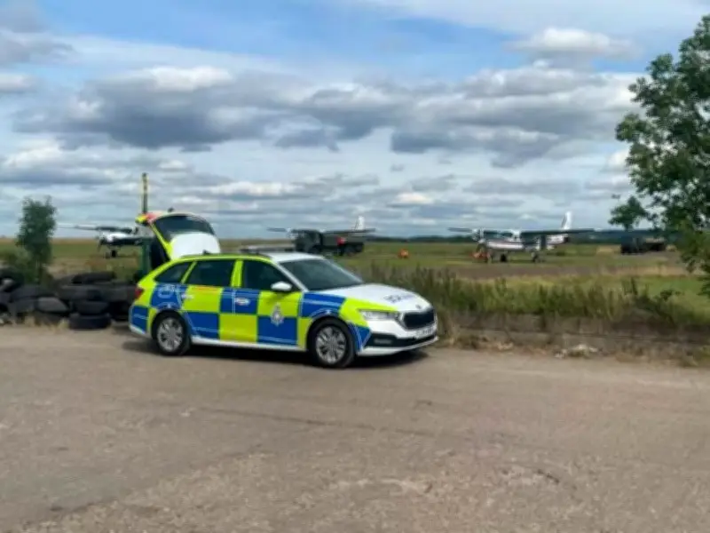 22-Year-Old Woman Dies in Skydiving Incident at Langar Airfield