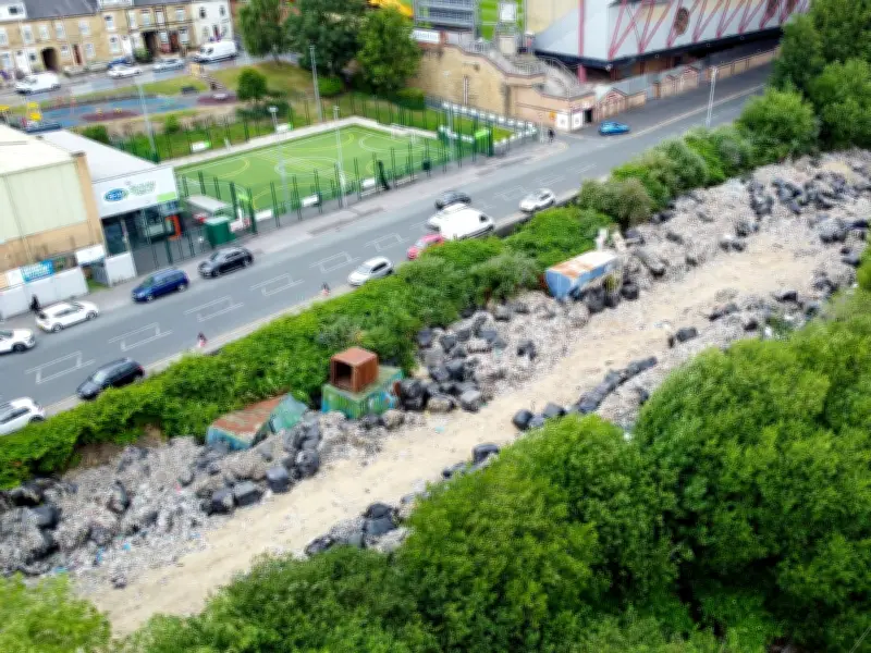 7,500-Tonne Illegal Rubbish Dump Found Near Bradford City's Stadium