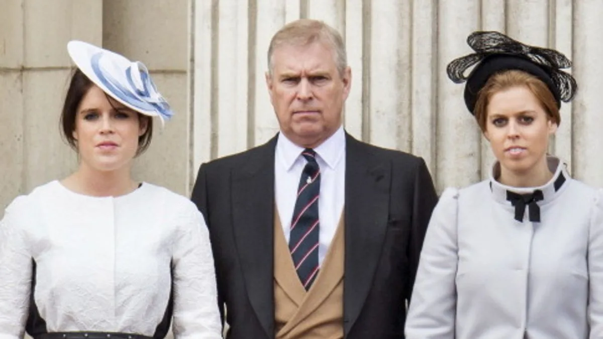 Andrew Faces Awkward Moment Forced to Bow to Daughters Beatrice and Eugenie