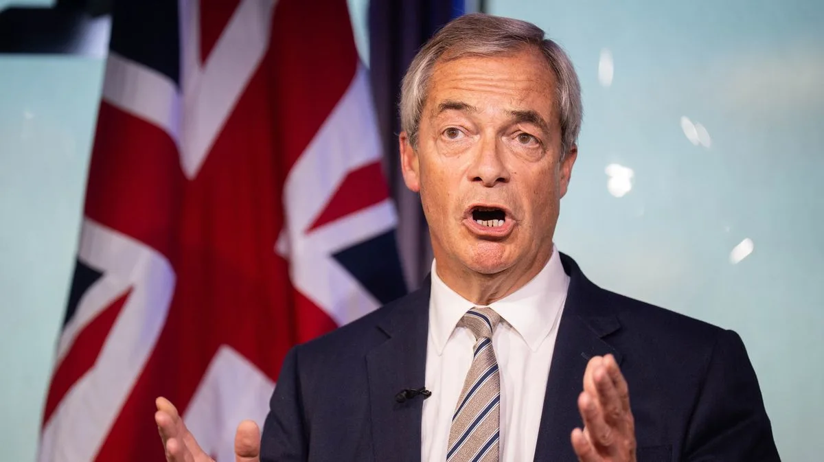 Labour Chair Warns Farage Policies Would 'Decimate' Britain
