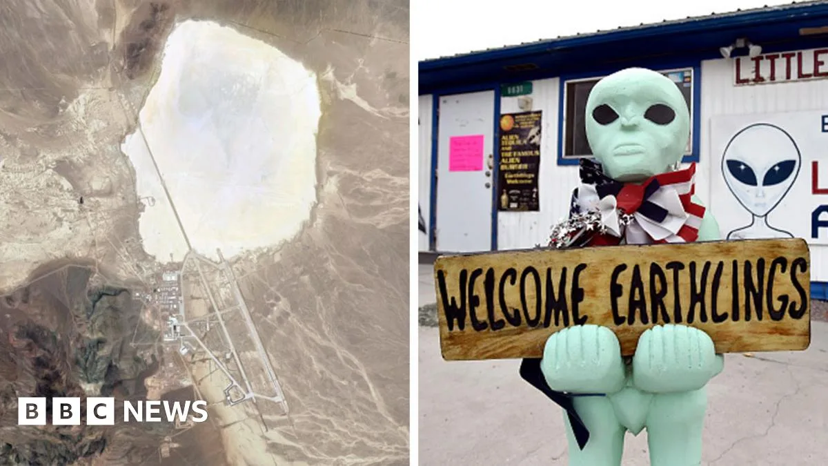 Area 51 Fire Sparks UFO Conspiracy Theories