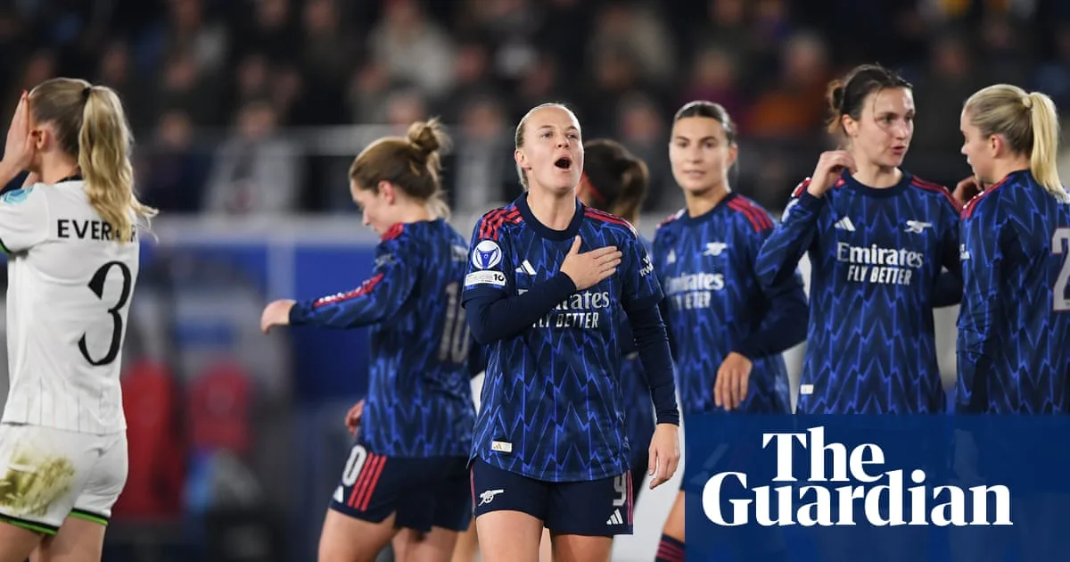 Arsenal Women Secure Champions League Playoff Spot with 3-0 Win Over Leuven