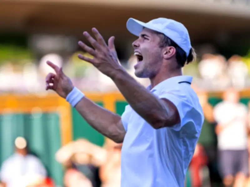 Arthur Fery avoids swearing on BBC after Wimbledon win over Dimitrov