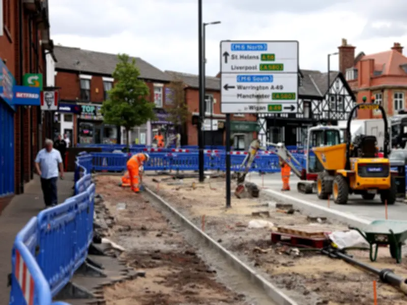 Ashton-in-Makerfield locals prefer roadworks over media circus after by-election