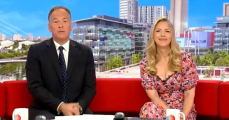 BBC Breakfast viewers distracted by Emma Vardy's cleavage-baring dress