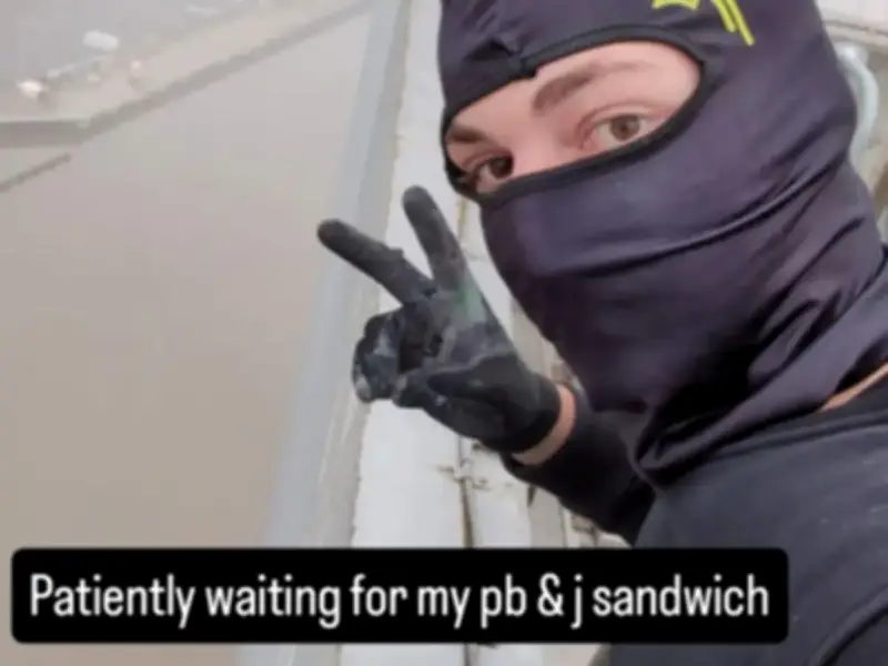 Bolte Bridge Protester Demands Sandwich and Lower Taxes After Scaling Pillar