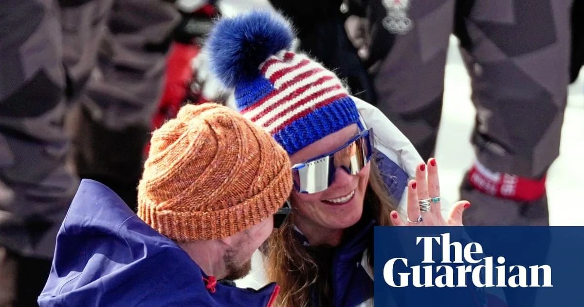 Breezy Johnson Crashes Out of Super-G, Gets Engaged at Finish Line