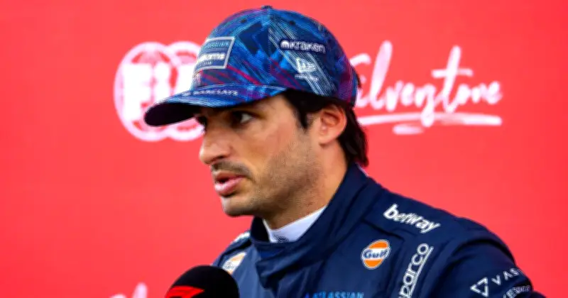 Carlos Sainz disagrees with Lewis Hamilton over Silverstone engine impact