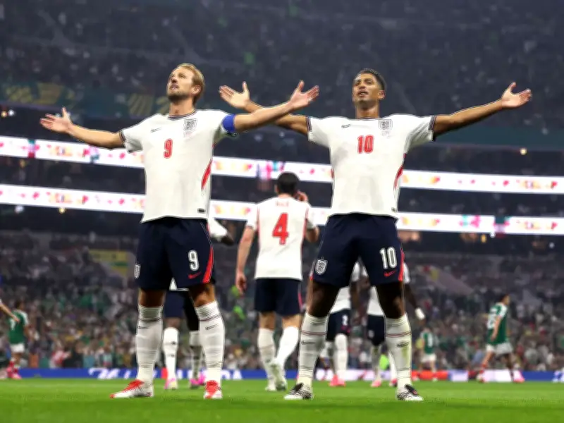 Celebs Stay Up for England's Stunning Mexico Win in World Cup Thriller