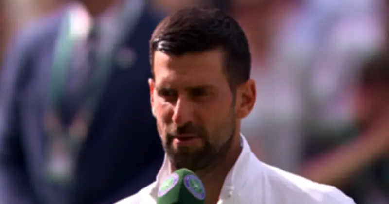 Djokovic Apologises to Annabel Croft in Awkward Wimbledon Interview