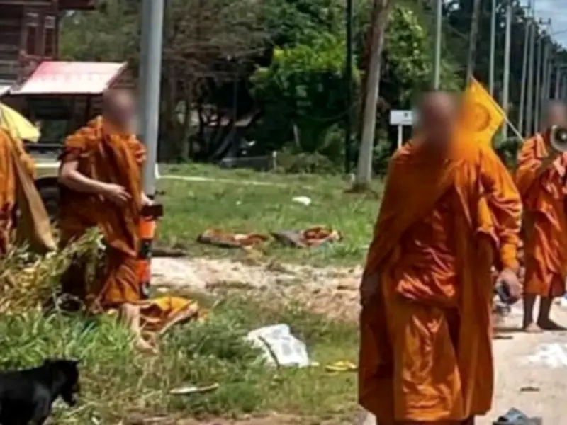 Eight Buddhist Monks Killed in Thailand as Stolen Truck Hits Pilgrimage