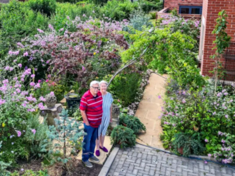 Elderly couple face £1k bill for planting flowers on verge