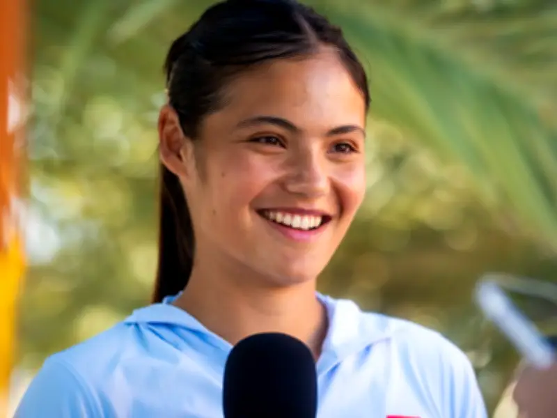 Emma Raducanu's £10 Cooling Face Mist for Post-Wimbledon Training