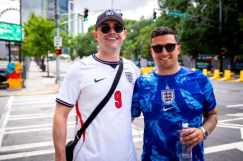 England fan spends £40,000 house deposit on World Cup trip with father