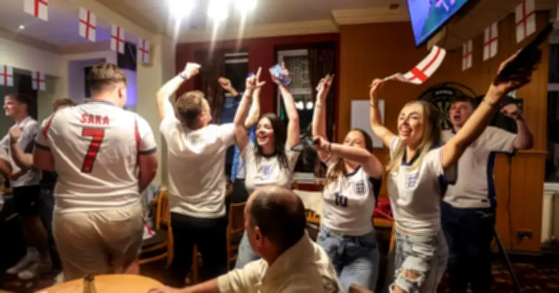 England Fans Celebrate Through Night After Dramatic World Cup Win Over Mexico