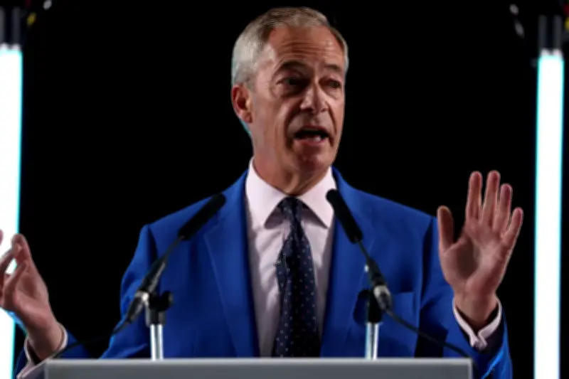 Farage claims 'establishment hit job' over ally's financial support