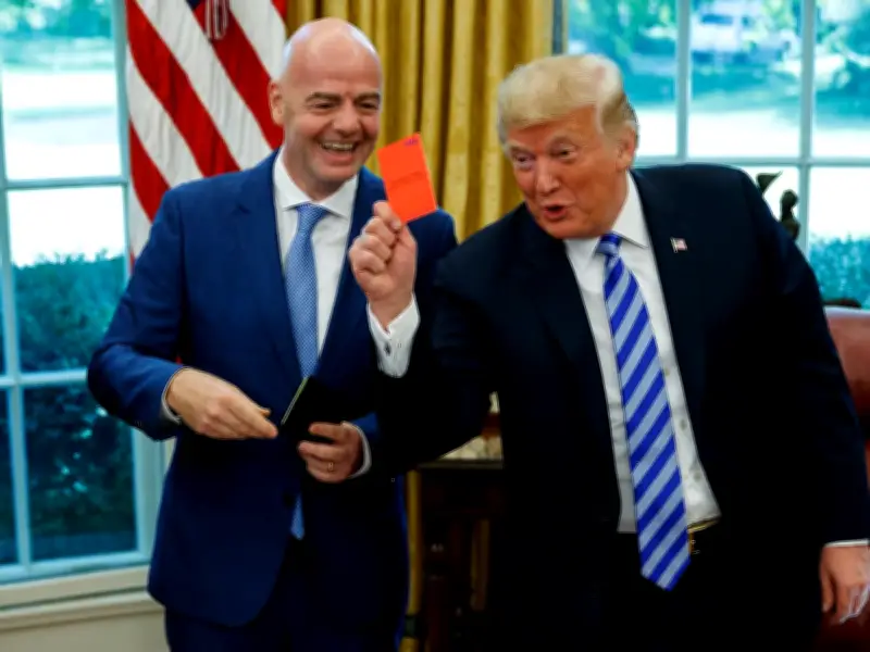 FIFA President Infantino Defends Integrity of Football After Trump Call on Red Card