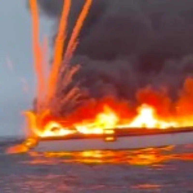 Four Rescued From Flaming Motorboat Off Cornish Coast After Engine Explosion