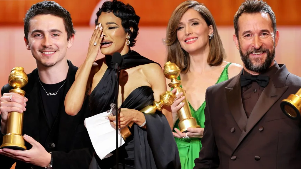 ‘Hamnet’ and ‘One Battle After Another’ Triumph at 2026 Golden Globes