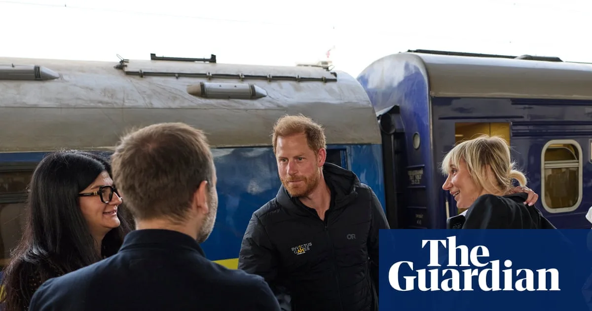 Prince Harry Makes Surprise Visit to Ukraine, Pledges Support for War Wounded