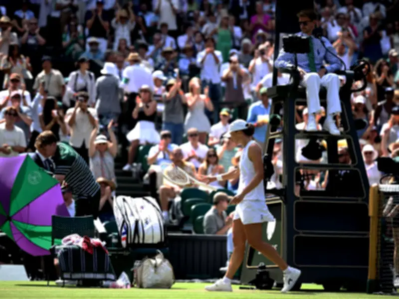 Iga Swiatek Racket Throwing Outburst Shocks BBC Commentators at Wimbledon