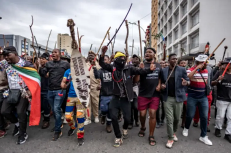 Immigrants flee South Africa as anti-foreigner protests intensify