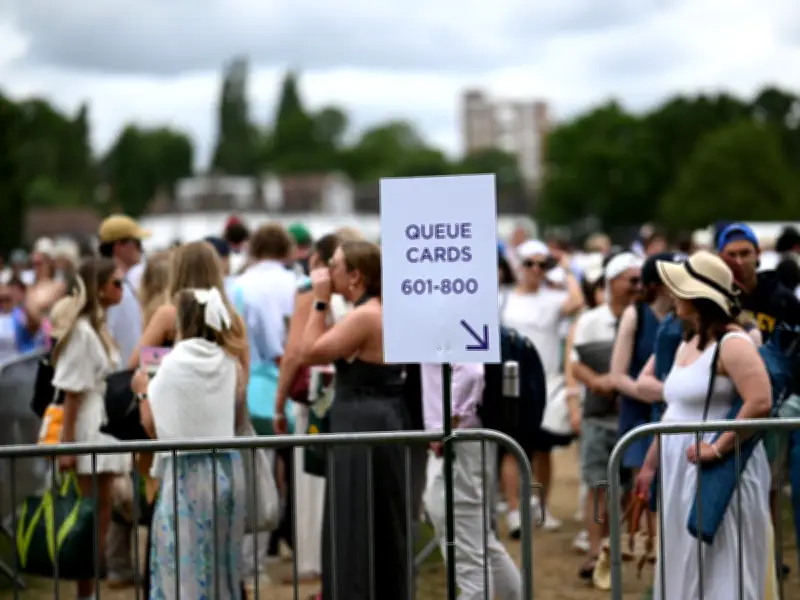 Influencers Flock to Wimbledon Just to Queue for Social Media Content
